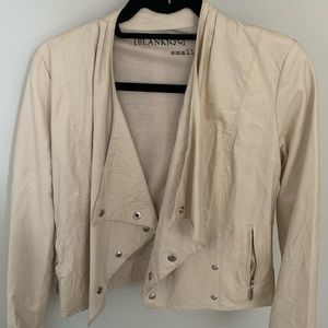 Leather jacket